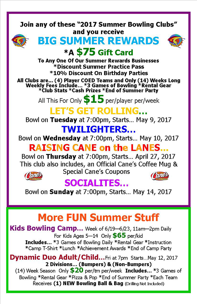 Summer Leagues